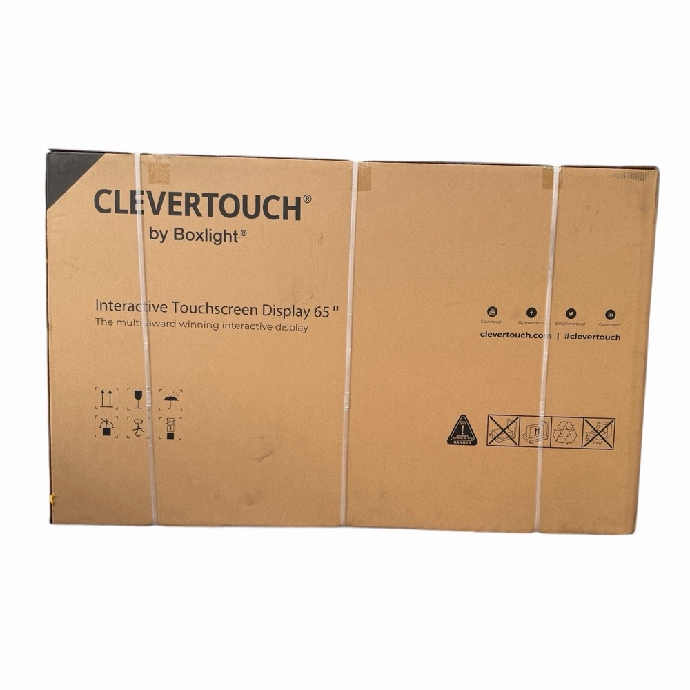 Boxlight Clevertouch Pro Series 3 65” 4K UHD Interactive Display - Sealed