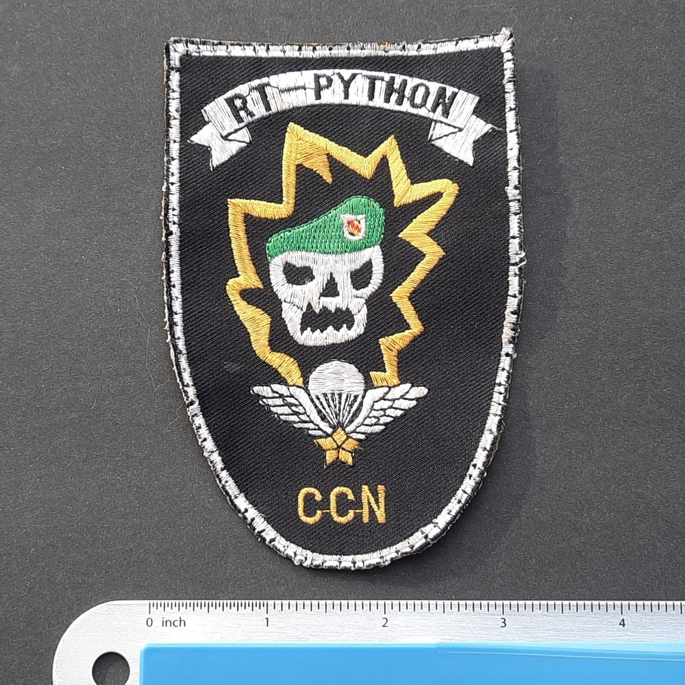 REPRO US Army Patch RT Python CCN Recon Team 5 Special Forces SFG Group MACV SOG