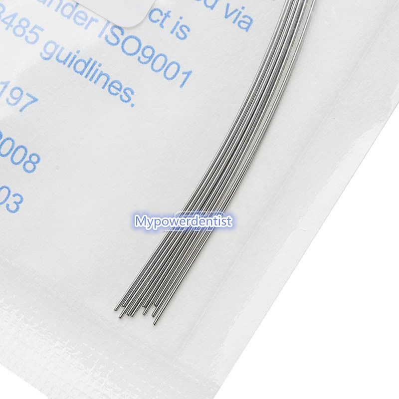 10Pack Dental Orthodontic Super Elastic Niti Archwire Rectangular Wire Oval Form