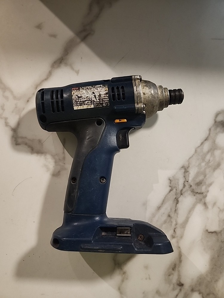 RYOBI Blue Cordless IMPACT DRIVER - 18V model P231 Bare Tool TESTED