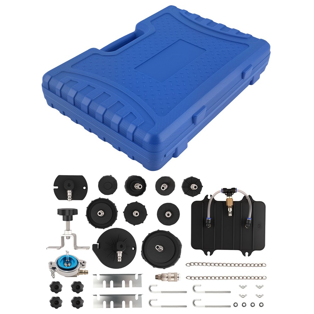 12pcs Brake Bleeder Adapter Kit for Master Cylinder Fluid Extractor Flush Change