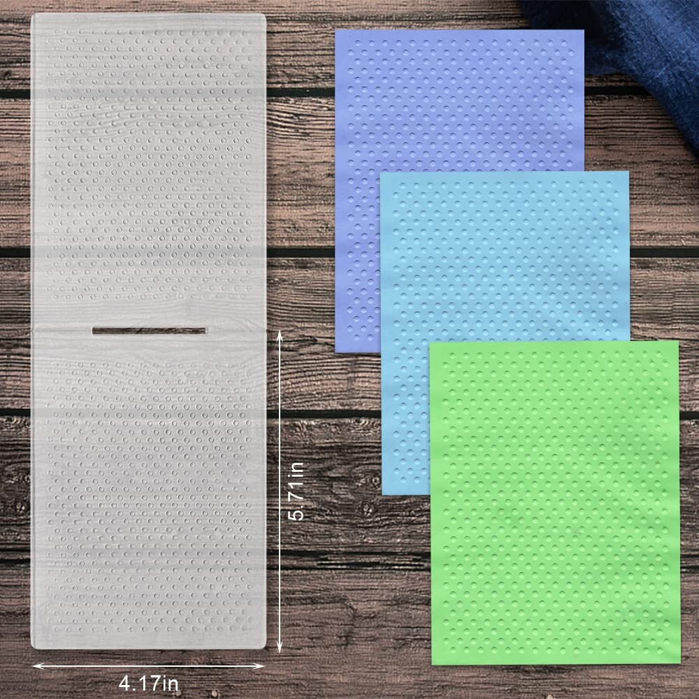 3-D Textured Impressions Dots Embossing Folder, Background Plastic Embossing ...
