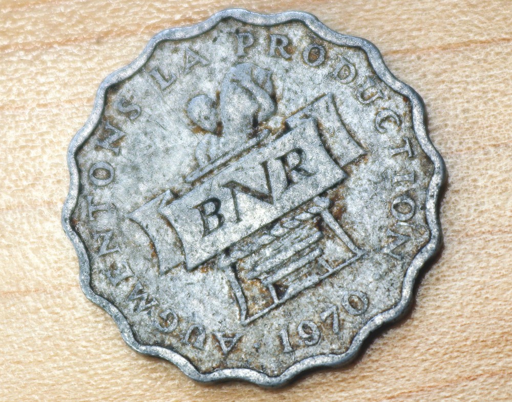 1970 Rwanda 2 Francs