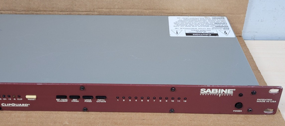 Sabine FBX 1020 Plus Feedback Exterminator (TESTED)