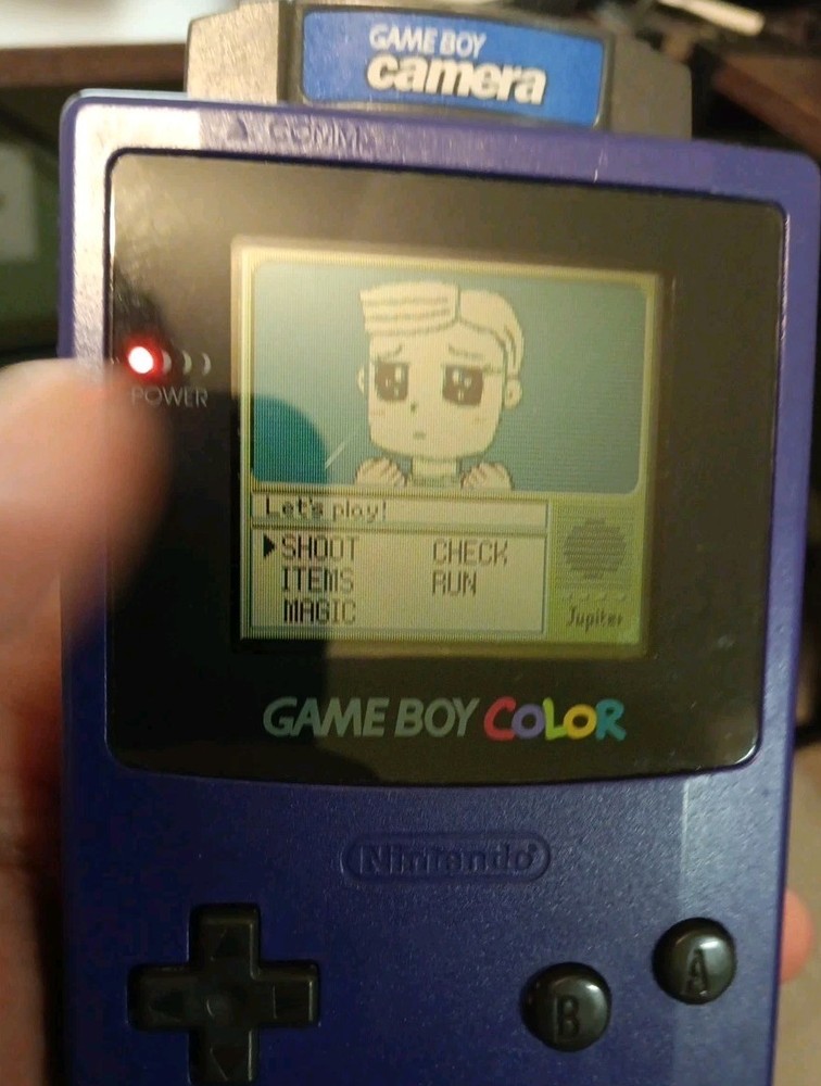Nintendo Game Boy Camera Blue MGB-006 Authentic