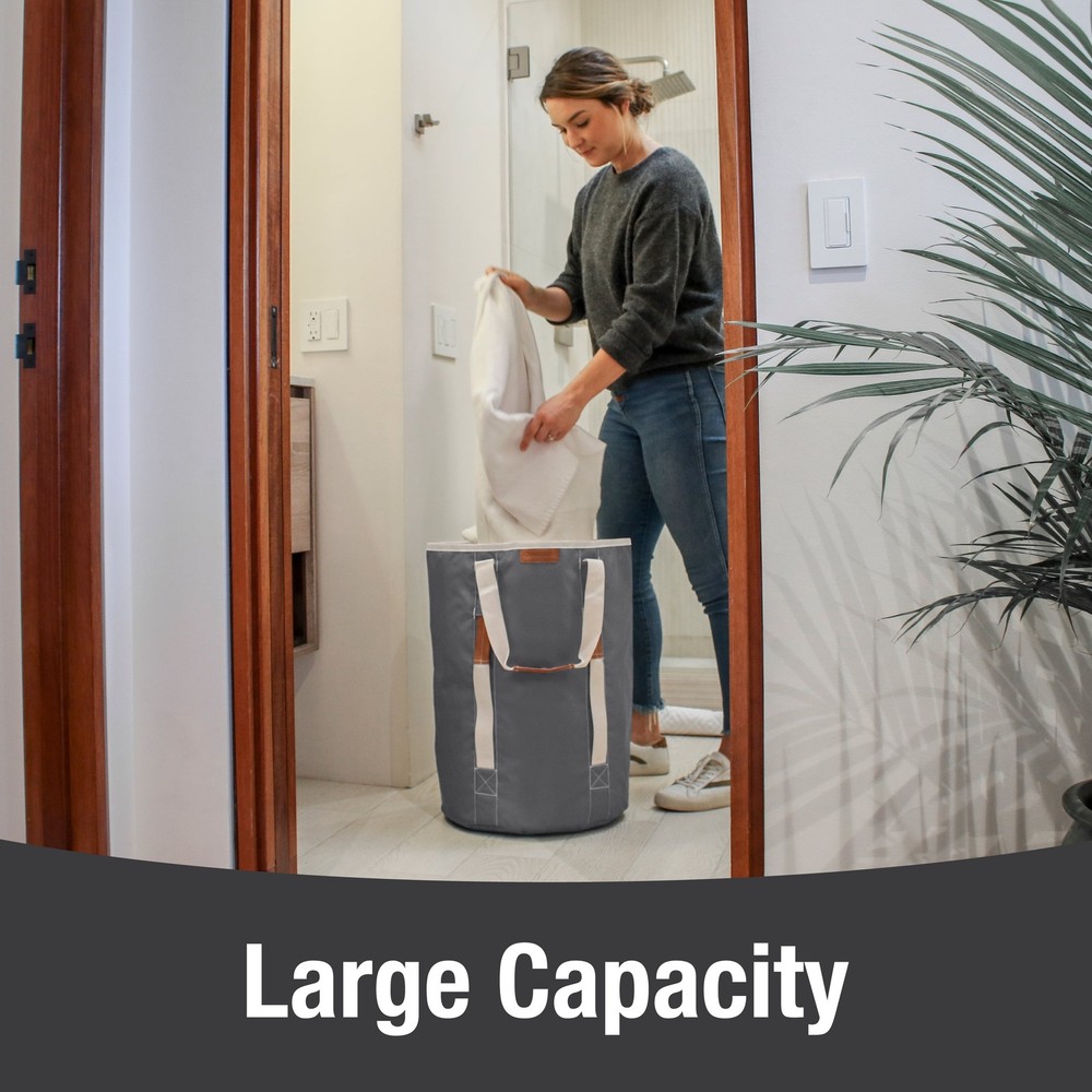 Laundry Duffel Luxe Stone Gray/Shadow Gray