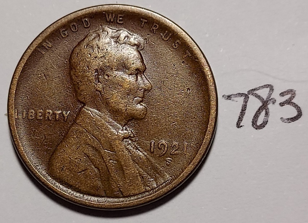 1921-S Lincoln Wheat Cent   #782