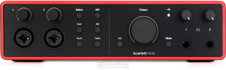 Focusrite Scarlett 16i16 4th Gen USB Audio Interface