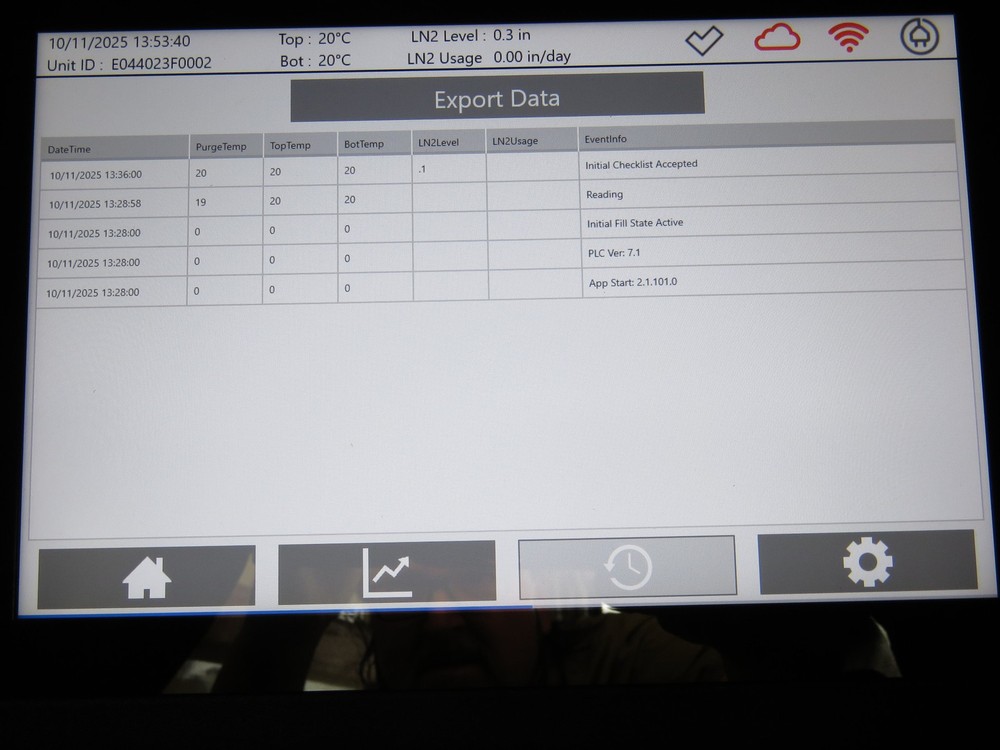 2023 Azenta Life Sciences E528 Extended Height Cryogenic Freezer Vessel