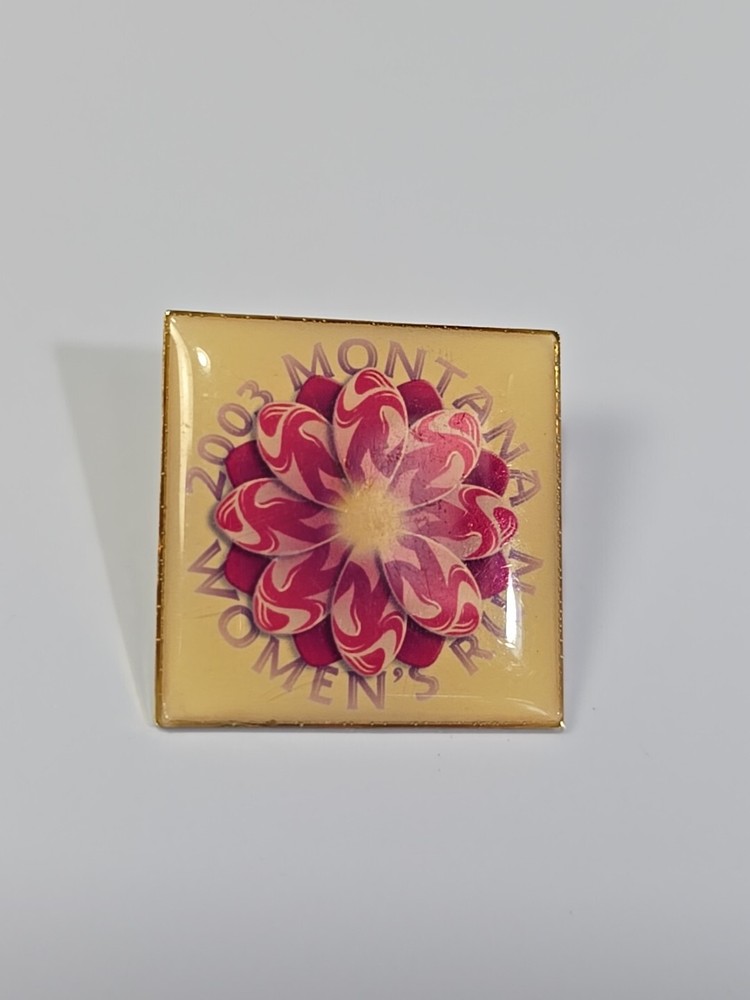 Montana Women's Run 2003 Lapel Pin