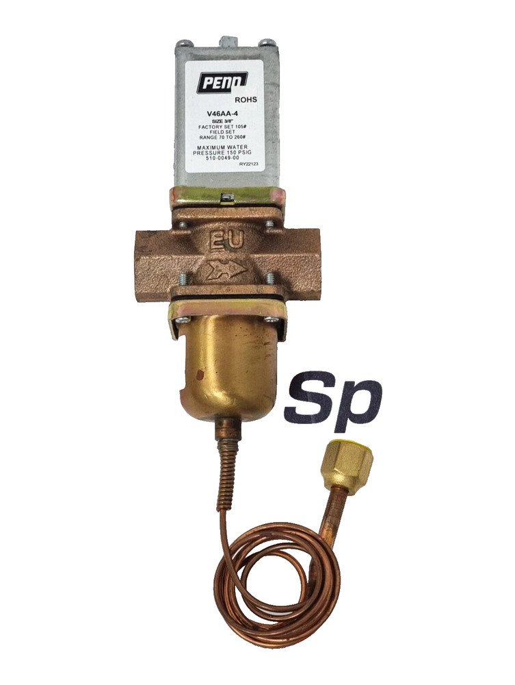 PENN 1V46AA-1C 3/8" Water Regulating Valve, 18 gpm Max., 70 psi to 260 p