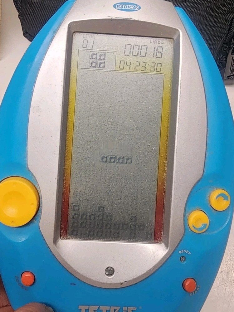 2005 Handheld Tetris Game by Radica