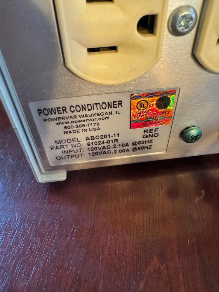 Powervar Power Conditioner Model ABC201-11