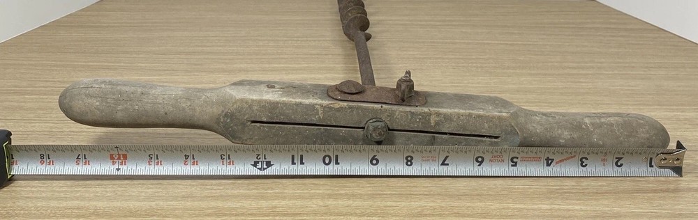 Vintage Carpenter’s Hand Drill Rustic Primitive Farm & Barn