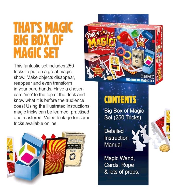 That's Magic - Big Box Set - Featuring 250 Fun Easy Tricks For Young Magician
