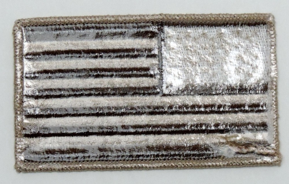 Camouflage American Flag Patch