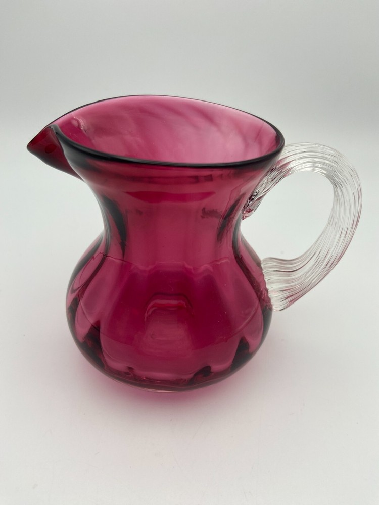 Pilgrim Cranberry Small Creamer/Pitcher