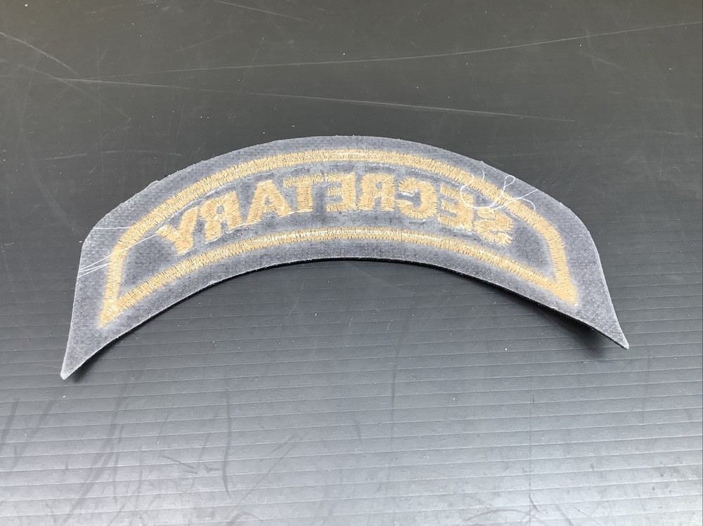 HARLEY DAVIDSON HARLEY OWNERS GROUP Secretary PATCH