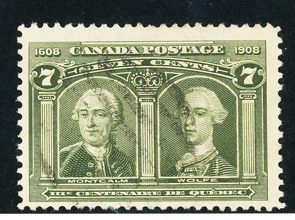 CANADA SC # 100 USED F-VF light cancel