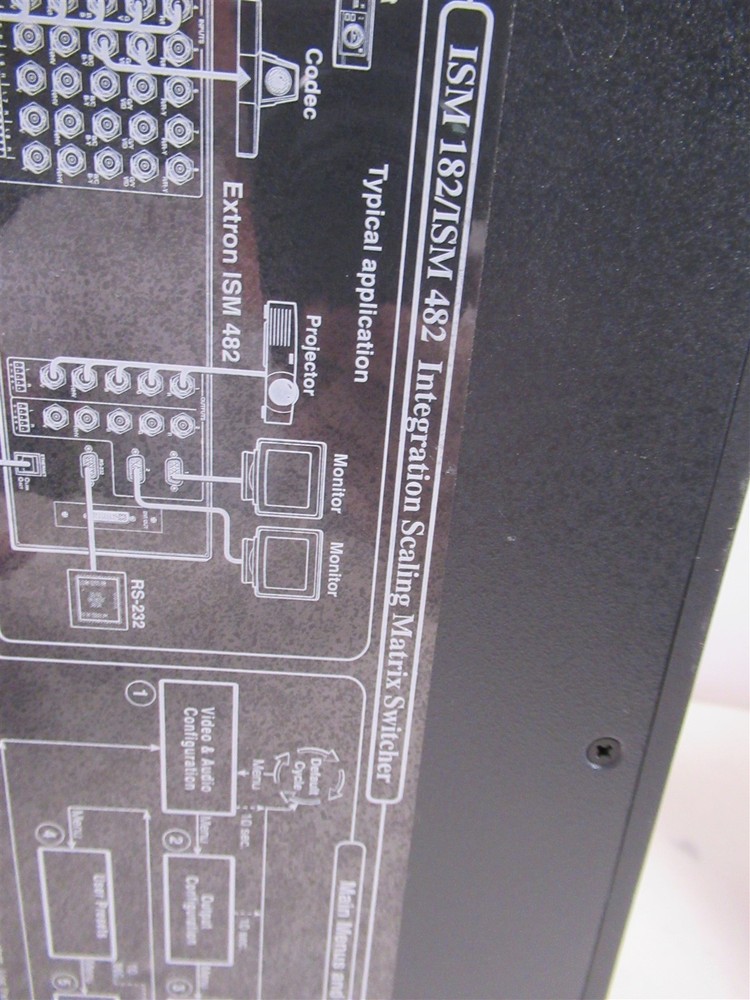 Extron ISM 482 Integration Scaling Matrix Switcher Eight Configurable Inputs