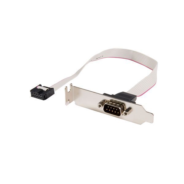 StarTech PLATE9MLP Serial RS232 9PIN 10PIN Motherboard Header Low Profile Plate