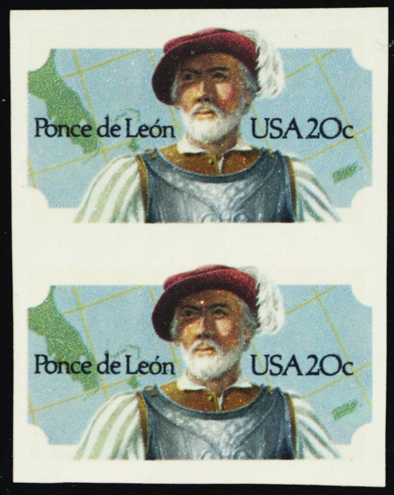 2024a, Mint NH 20¢ - Imperforate Pair Error - Stuart Katz