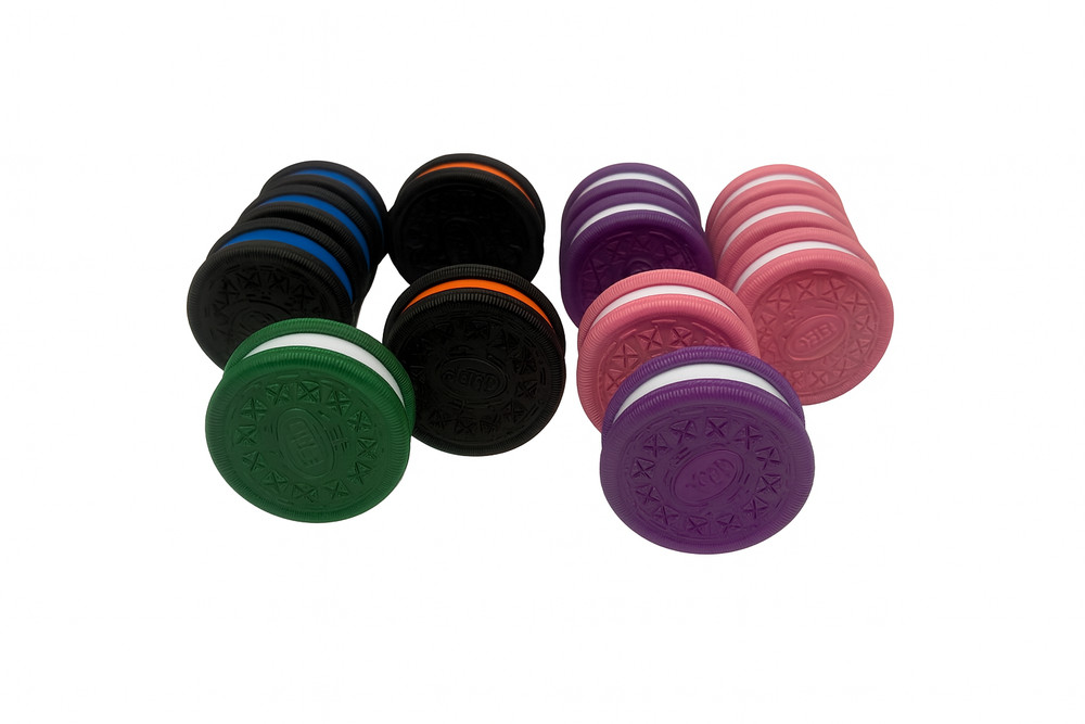 LIG Techno Torch Cookie Shaped Lighter – 20 Count Box | Mixed Colors