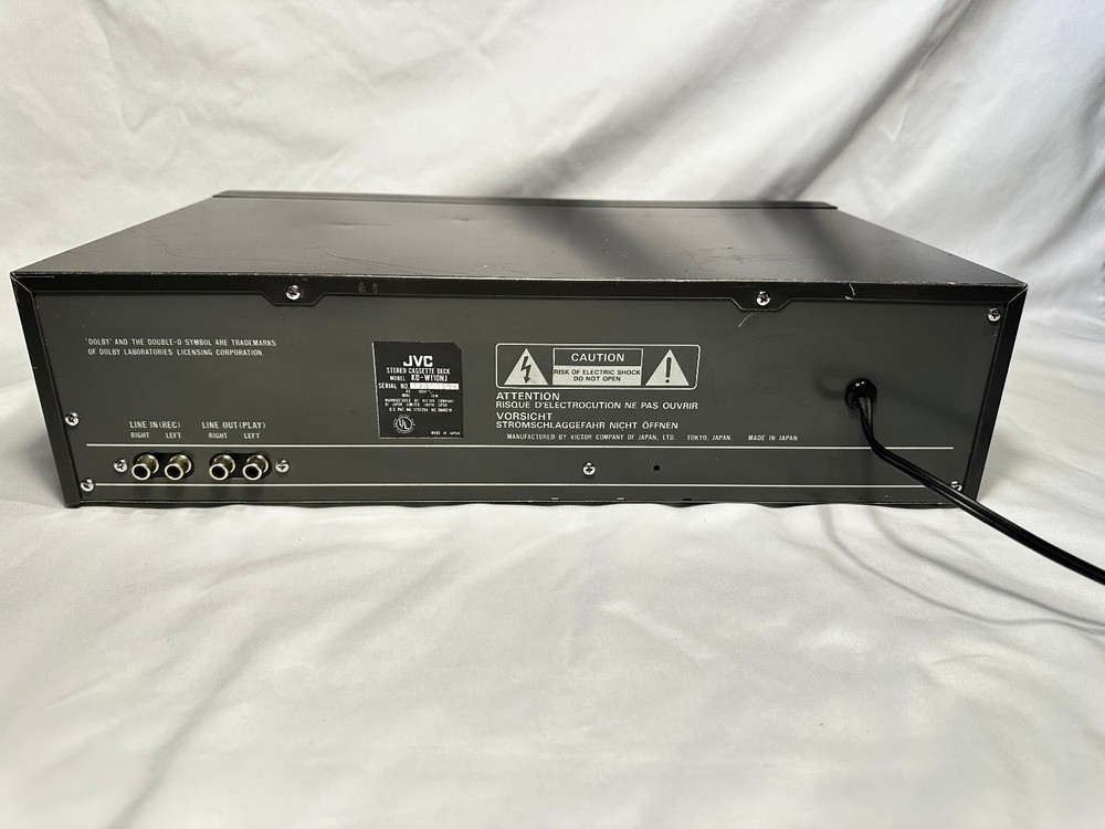 JVC KD-W110 Dual Cassette Deck