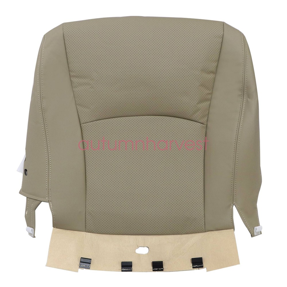 For 2004-2013 Toyota Highlander Front Bottom&Top Replacement Cover Leather Tan