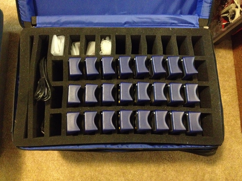 Smart Response Interactive Response System 24 CLICKER SET WITH RECEIVER!!