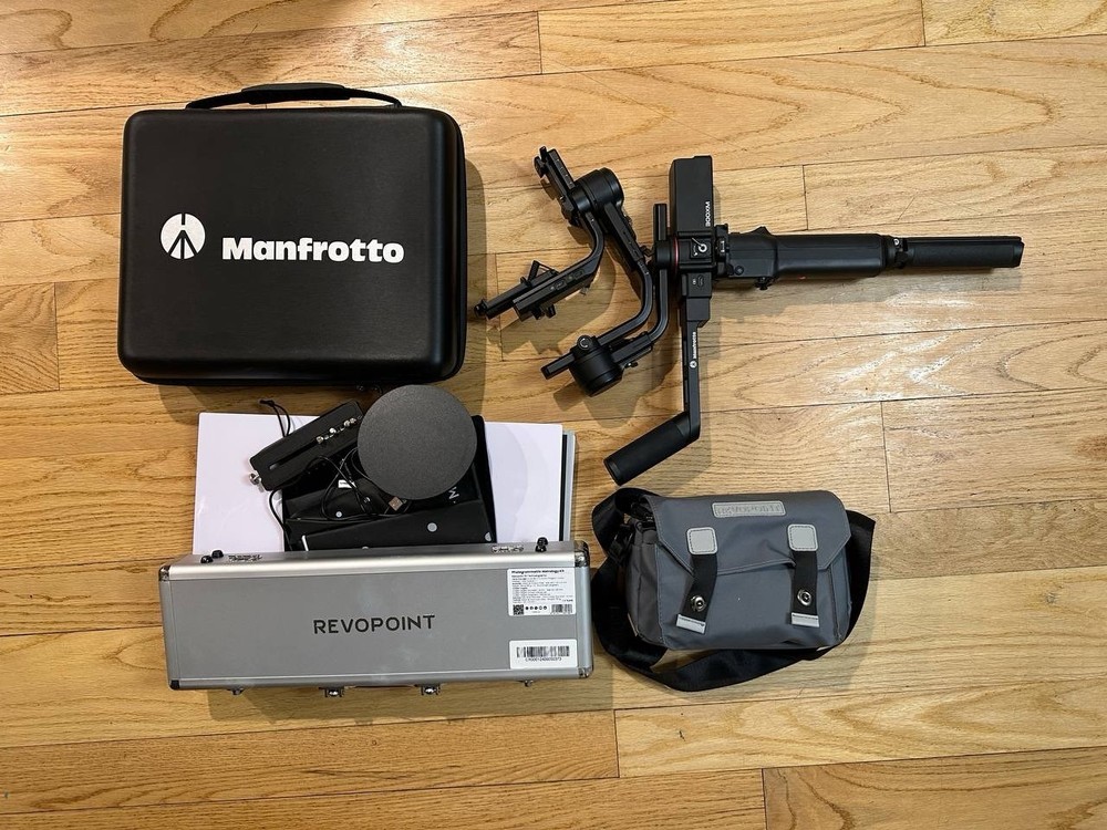 Revopoint 3D Scanner Kit w/ Turntable & Handheld Stabilizer – Complete Set