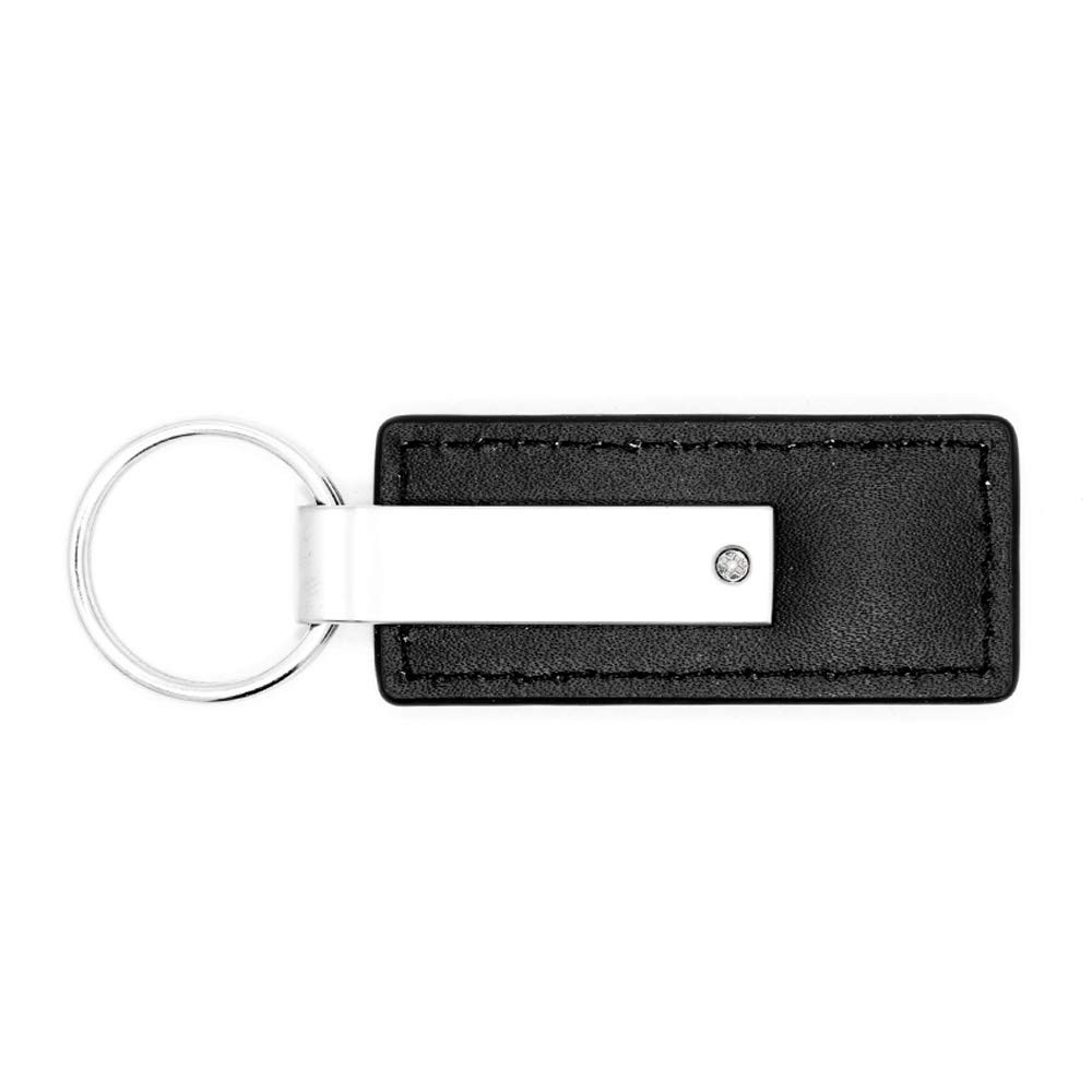 , INC. Honda Civic Black Leather Key Chain
