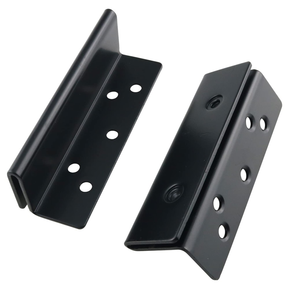 WHYHKJ 2PCS Double Hook Slot Hole Hanging Bracket Bed Frame Post...
