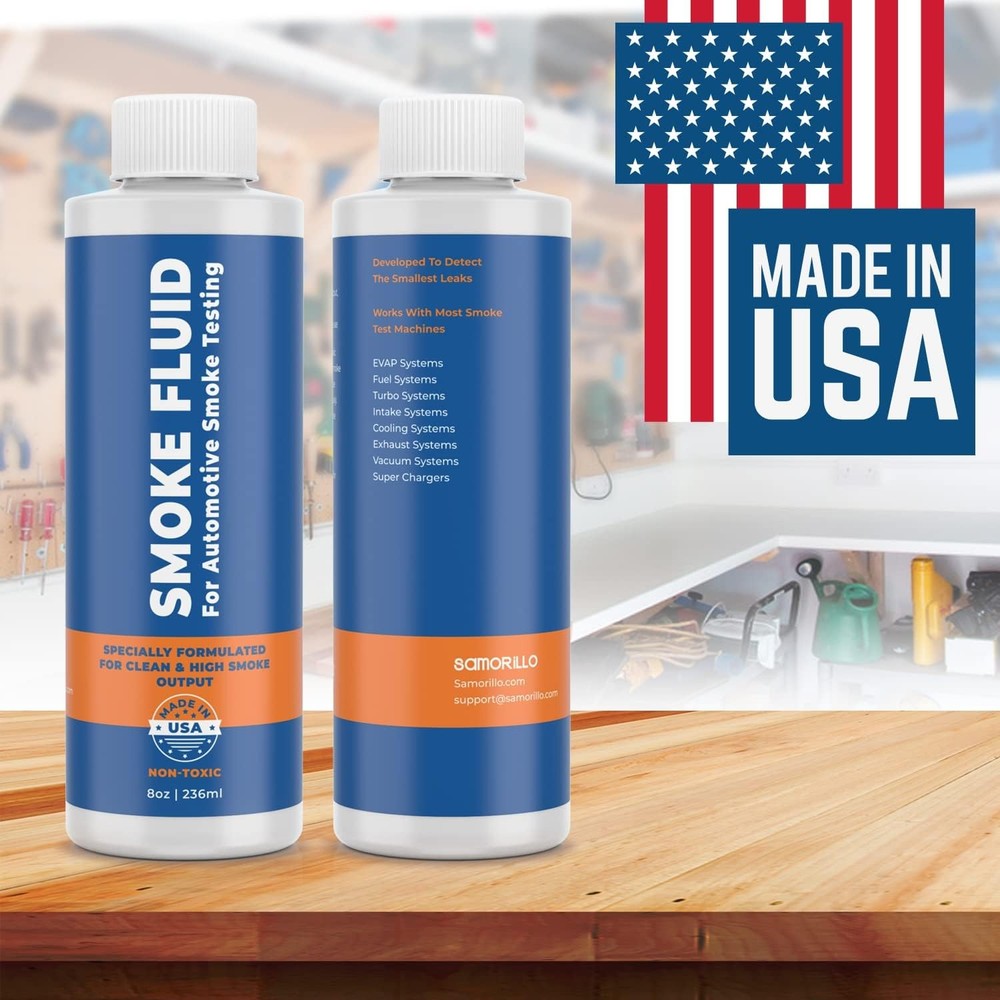 Smoke Fluid Solution for Automotive Machine Testing - Made in USA -...