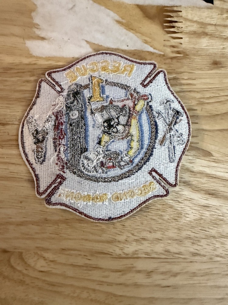 Baltimore Rescue 1 Fire Second to None Maryland MD Patch