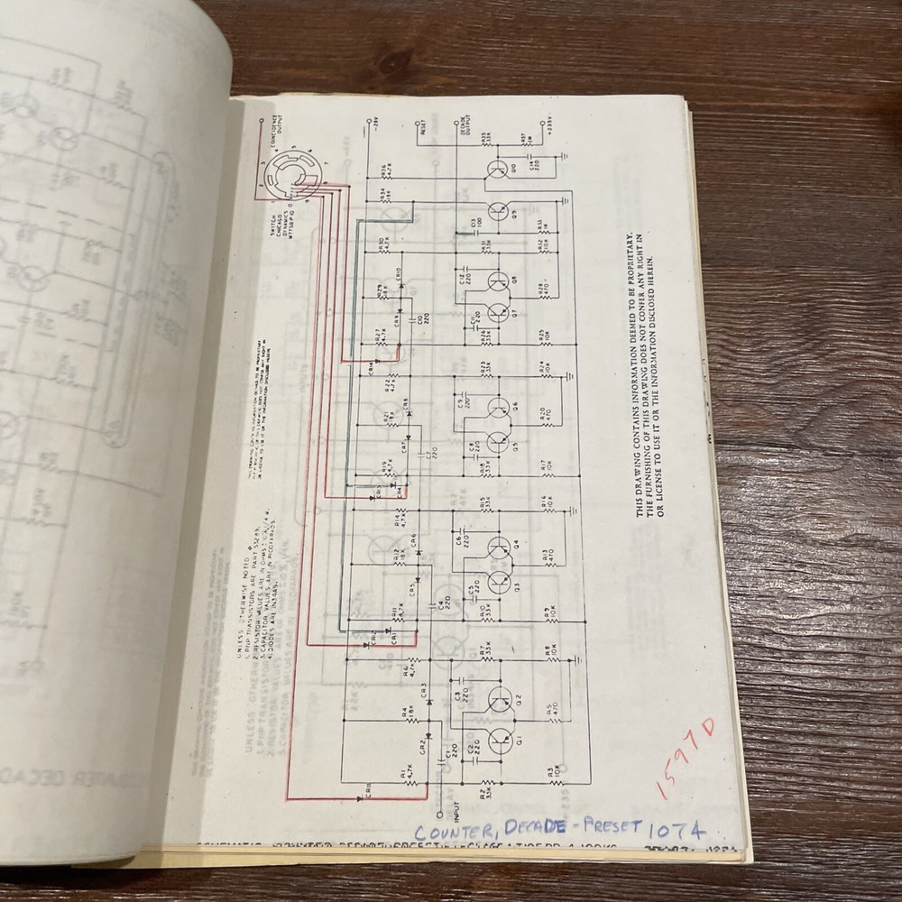 Spaco Model CC 37 Variable Time Base Counter Manual