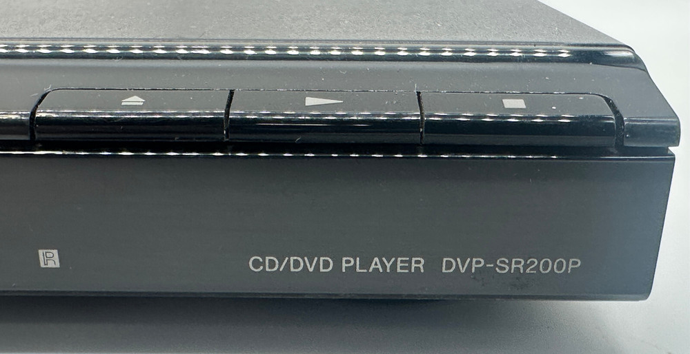 Sony DVD CD Player Model DVP-SR200P - TESTED & WORKS
