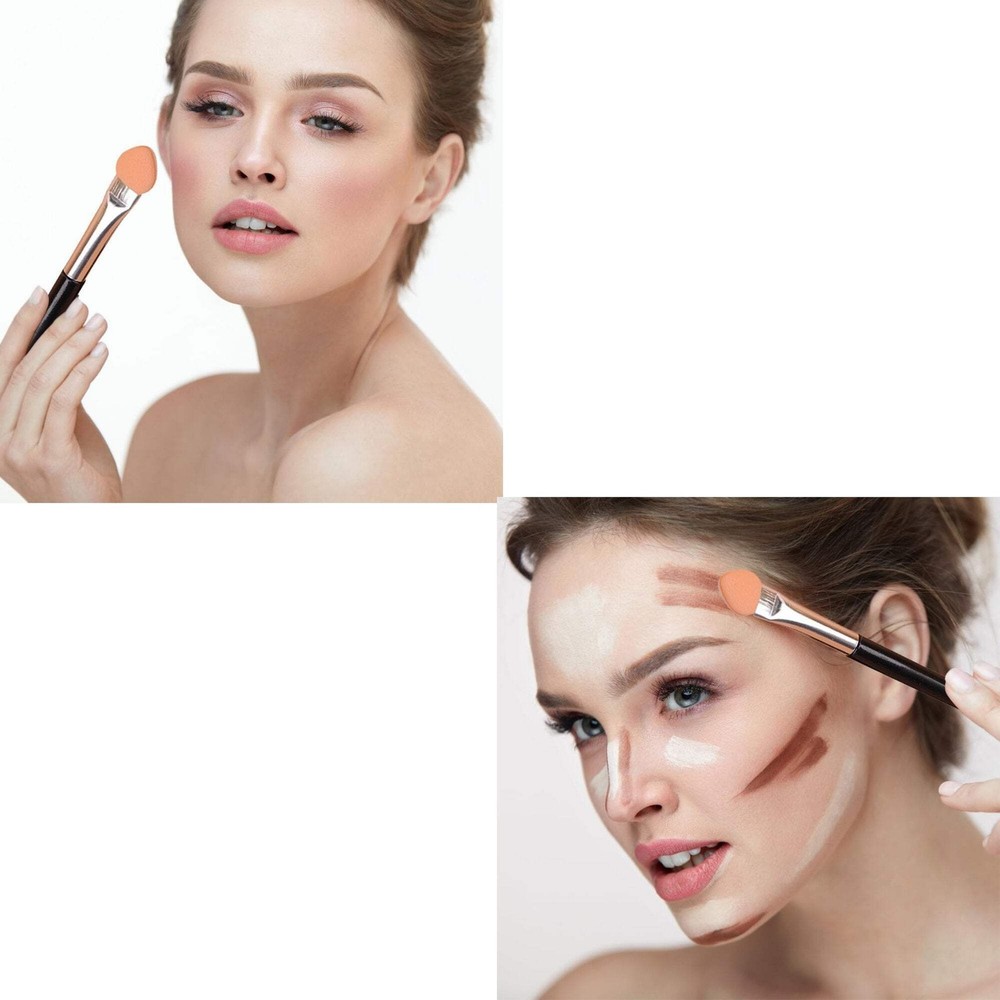 4.6 Inch Eyeshadow Applicator Set: 4CT