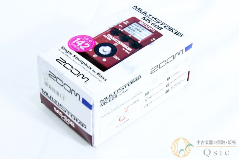 Zoom MS-60B Bass Multi-Effects Pedal Compact Used Guitar Effect Processor