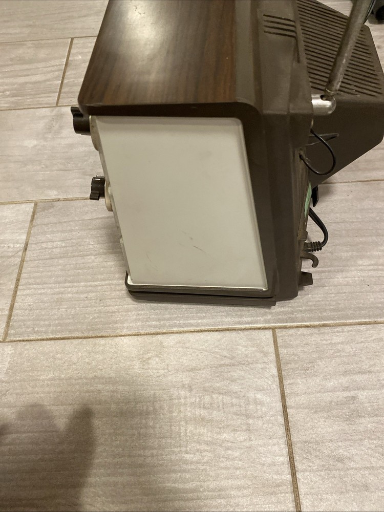 1976 Zenith 12” Solid State Television Retro Gaming