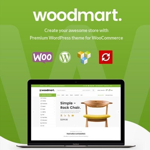 WoodMart – Responsive WooCommerce WordPress Theme Pro Version