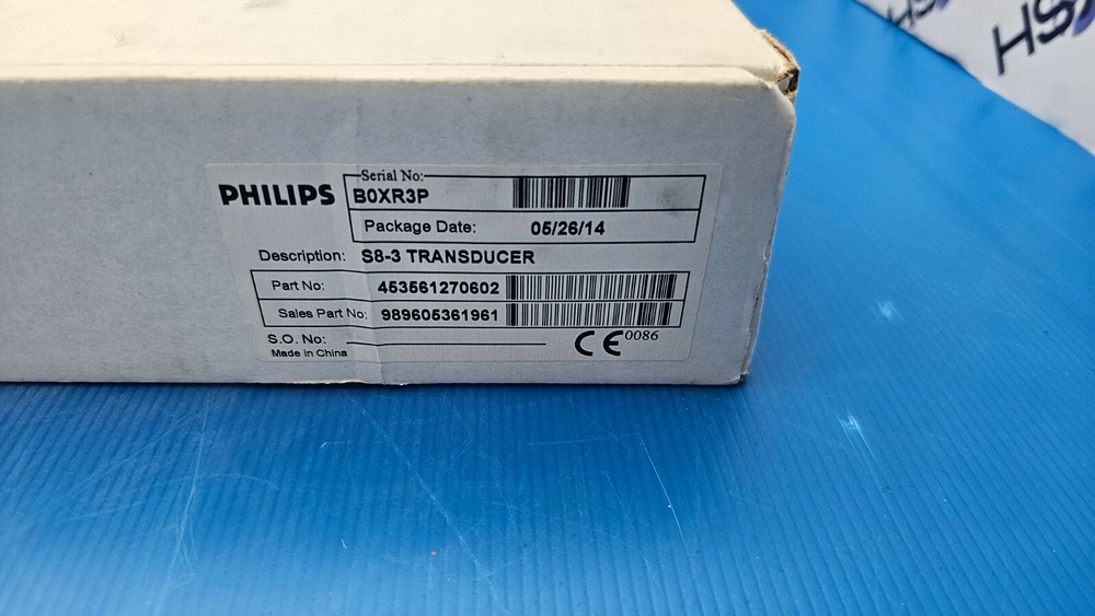 Philips L12-5 50mm Linear Array Ultrasound Transducer Probe