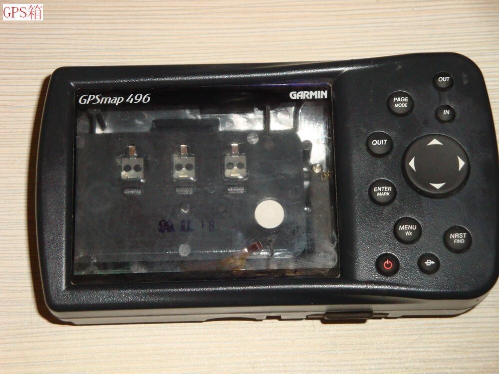 Garmin GPSmap 496 Shell + Data Card Holder Socket