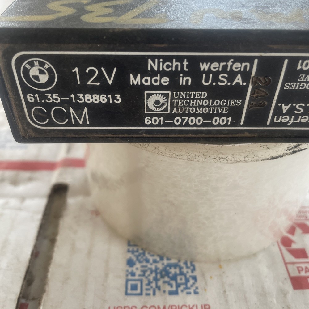 BMW E34 5-Series E32 Check Control Module CCM Unit M5 525i 540i 735 1988-1995