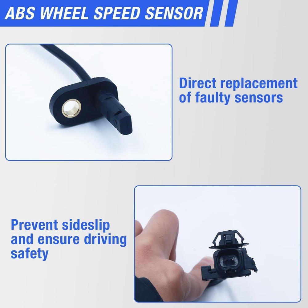 HHGKPVX ABS Wheel Speed Sensor Front Left Right Compatible with 2013