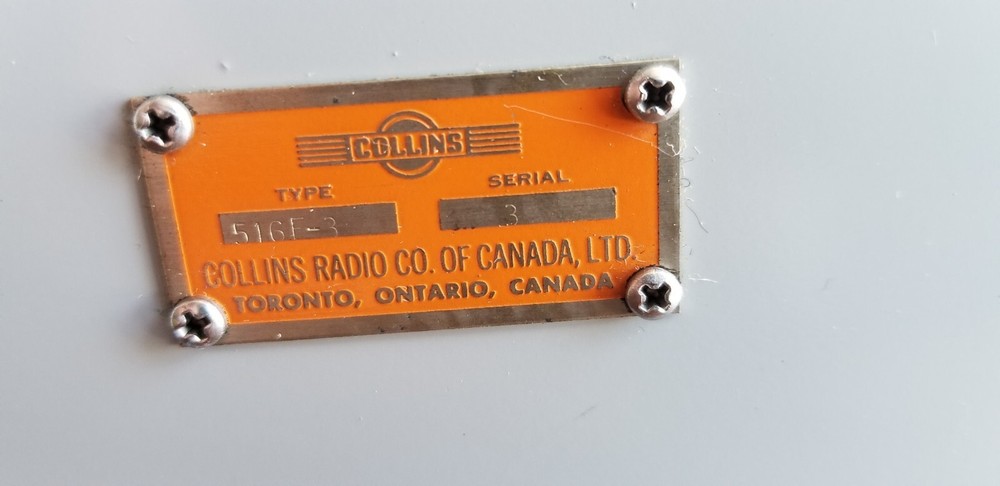 Vintage Collins 516F-3 Power Supply UNTESTED