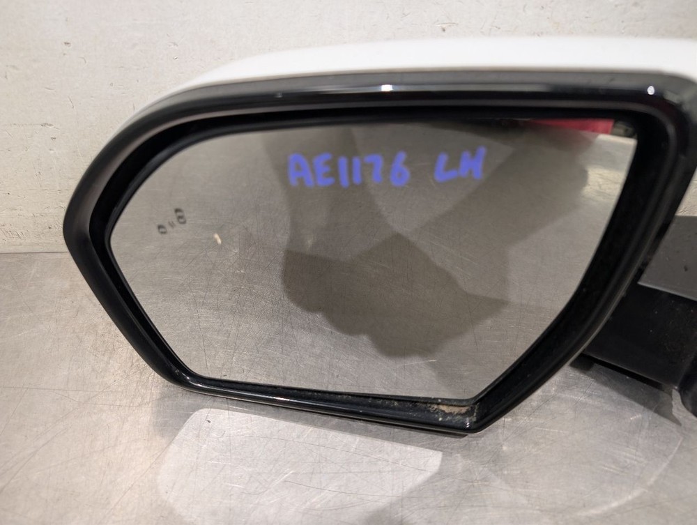 20 FORD EXPEDITION EXTERIOR SIDE VIEW MIRROR LEFT DRIVER WHITE