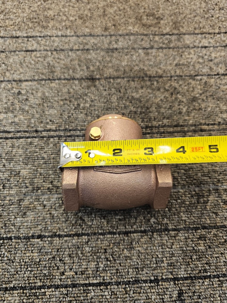 Aqualine 1-1/2" Swing Check Valve Threaded 200 WOG