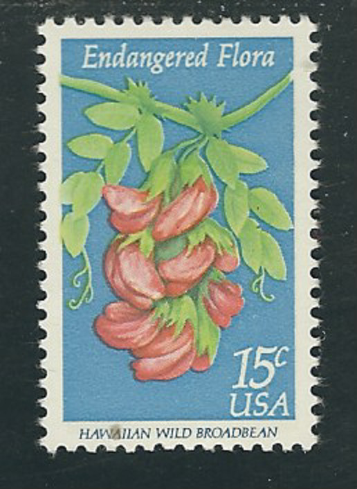 Scott #1784...15 Cent...Endangered Flora...6 Stamps