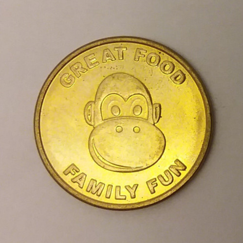Monkey Business Tucson, AZ Arcade Game Token 24mm